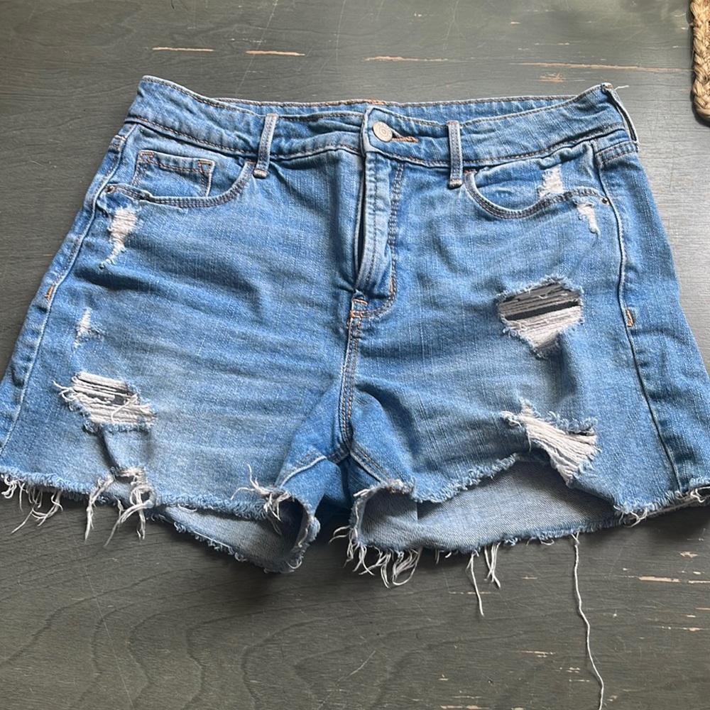 Old Navy denim cutoffs